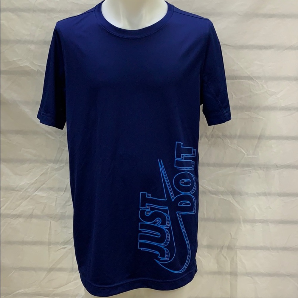 Nike Blue Just do it Dri Fit